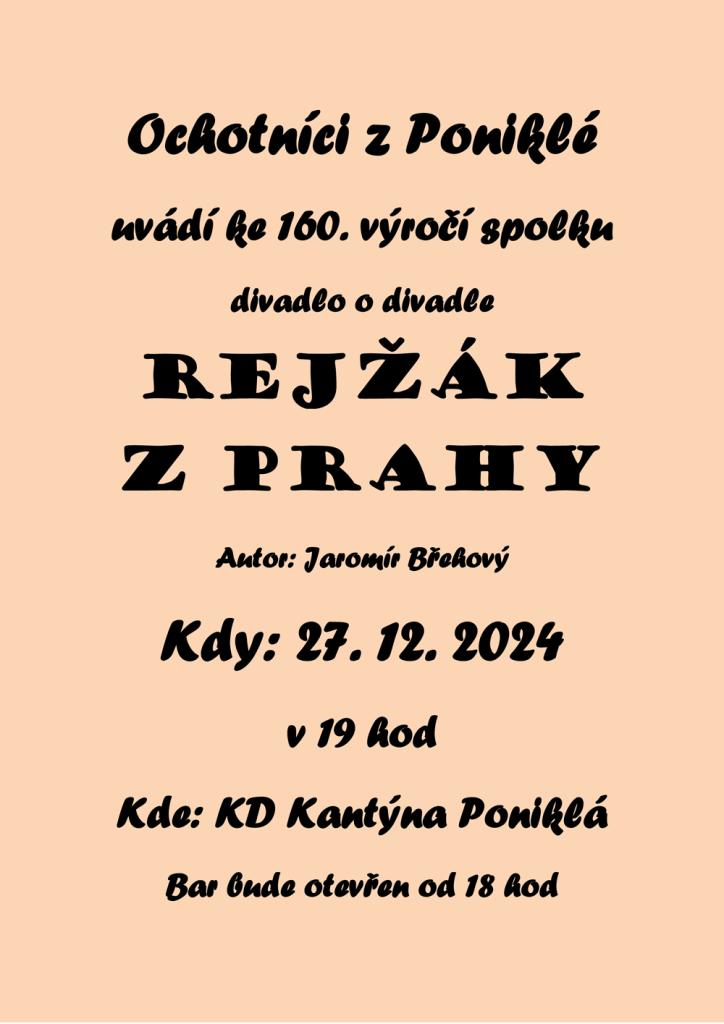 Rejžák z Prahy