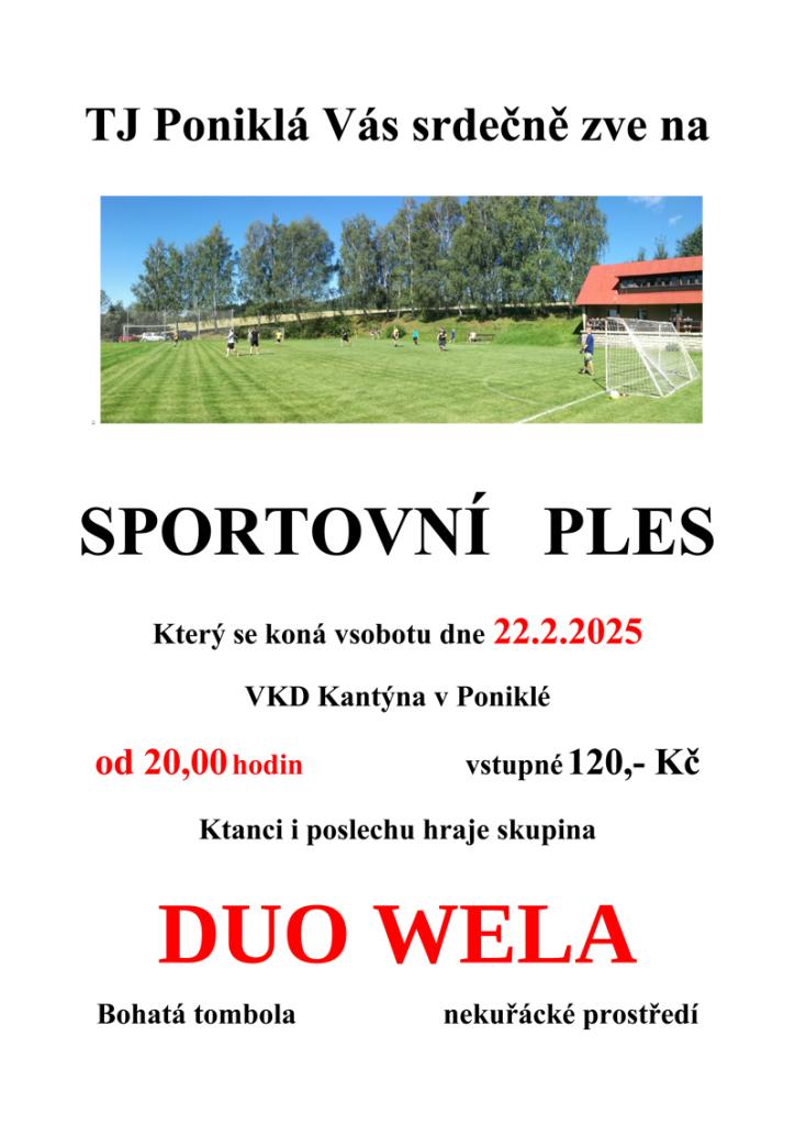 sportovní ples