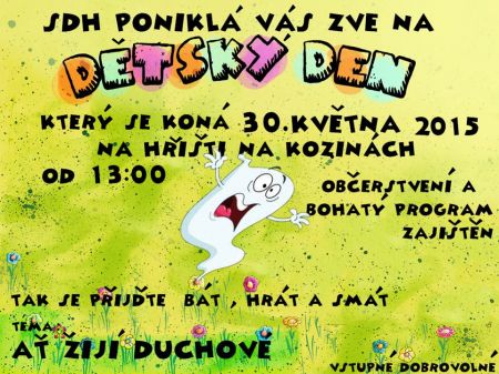 Dětský den Poniklá