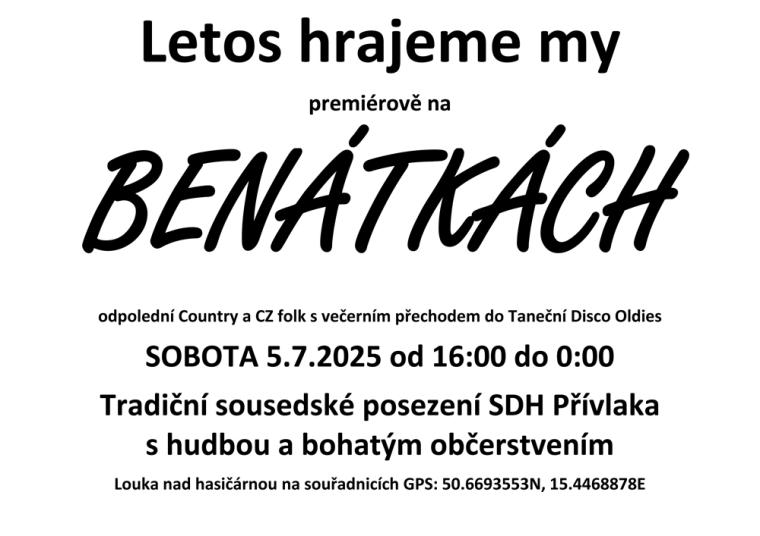 benátka 2025