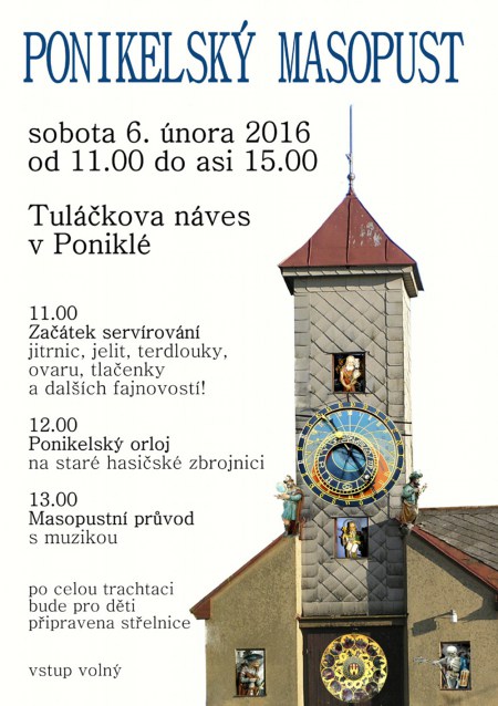 ponikelský masopust
