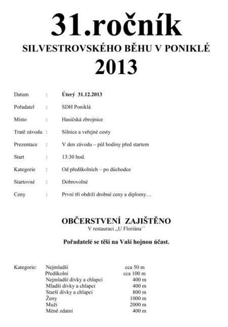 Silvestrovský běh