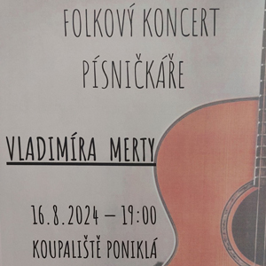 Koncert Vladimíra Merty na koupališti 1