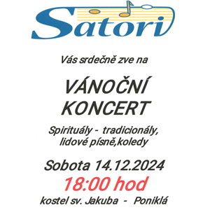 Vánoční koncert Satori 1