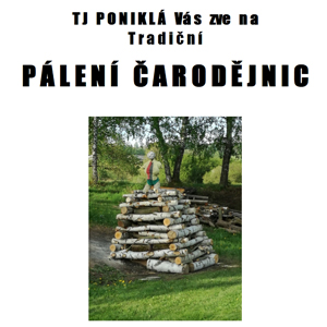 Pálení čarodějnic (na hřišti, TJ Poniklá) 2